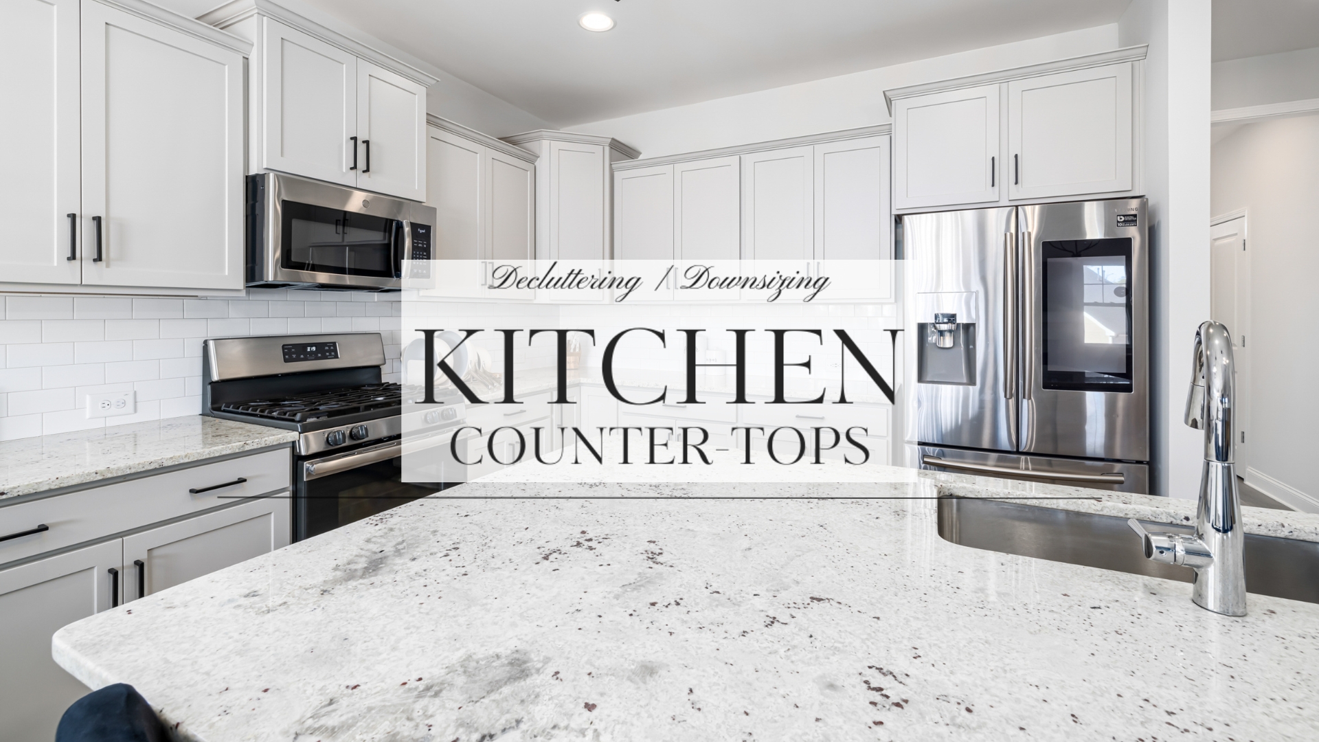 Declutter the kitchen