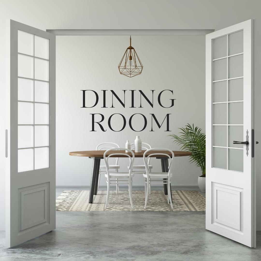 Declutter your dining room